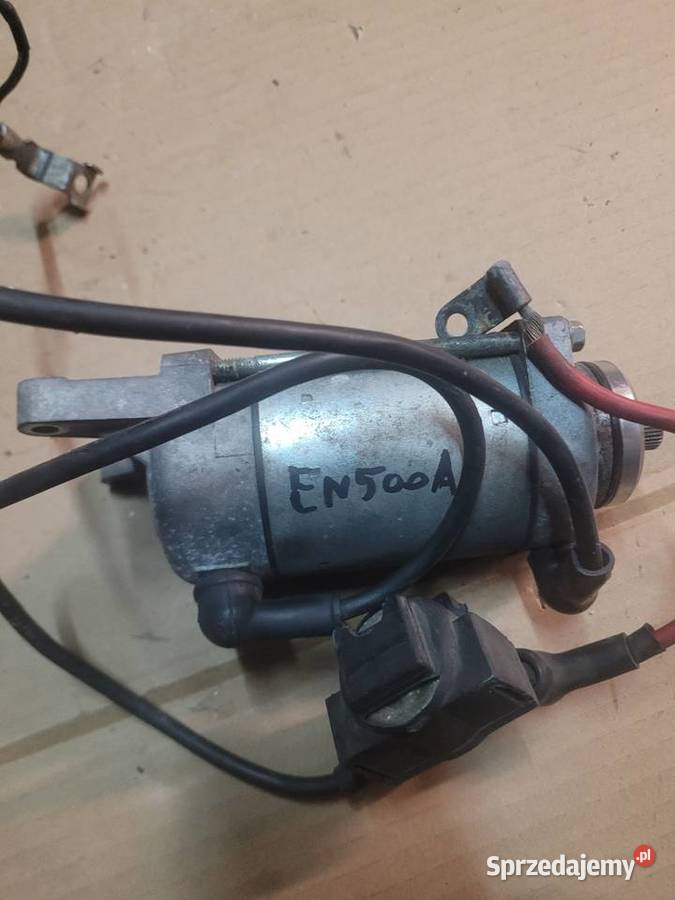 Kawasaki EN500A EN 500 A rozrusznik 1992 Układ elektryczny, zapłon wielkopolskie Nowy Tomyśl