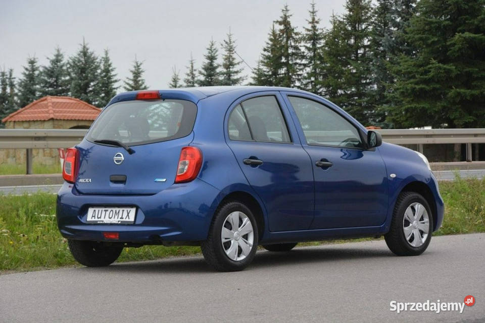 Nissan Micra 12 Benzyna Gaz klimatyzacja gniazdo USB podkarpackie Sędziszów Małopolski