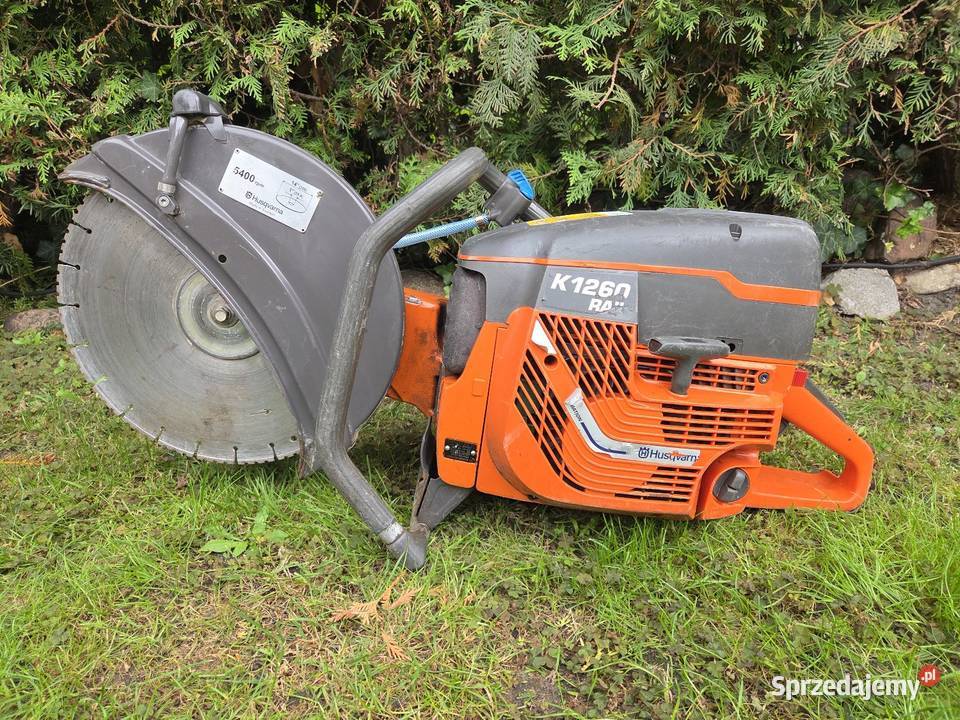 Piła do betonu przecinarka spalinowa HUSQVARNA