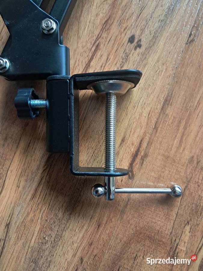 nowy biurkowy statyw do mikrofonu niestety brak