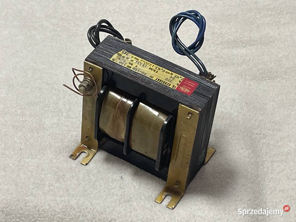 Transformator ochronny TO100 trafo 220V24V PRL Części i akcesoria Kołobrzeg