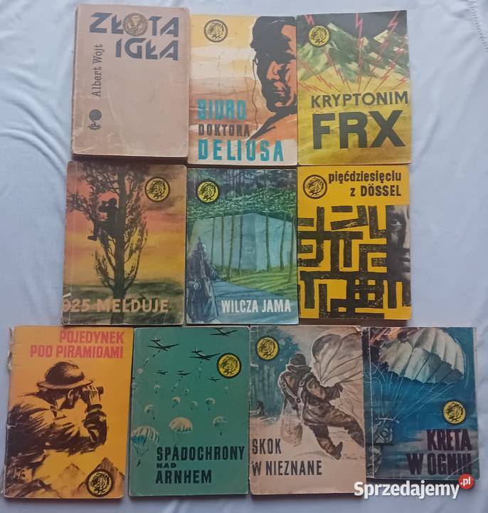 Zestaw 10 książeczek z serii Żółty Tygrys Lata Koźminek