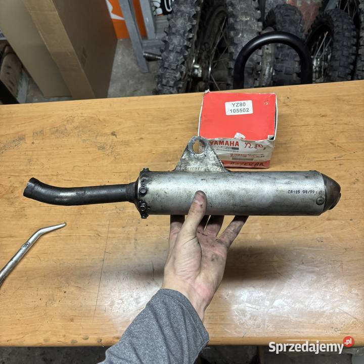 Końcówka wydechu Honda CR 125