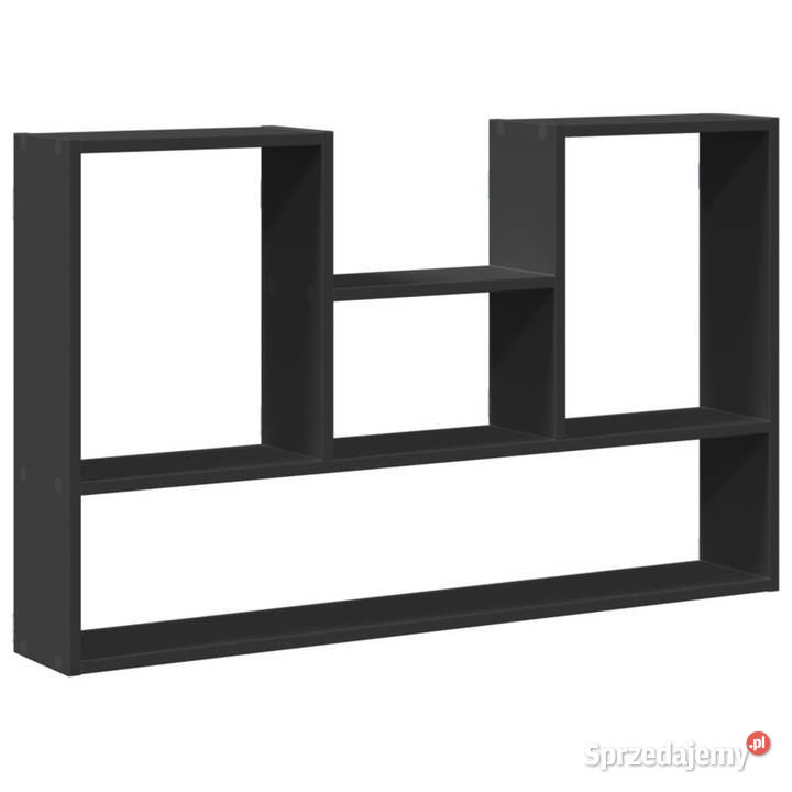 Półka ścienna czarna 99x15x60 materiał mazowieckie Warszawa sprzedam