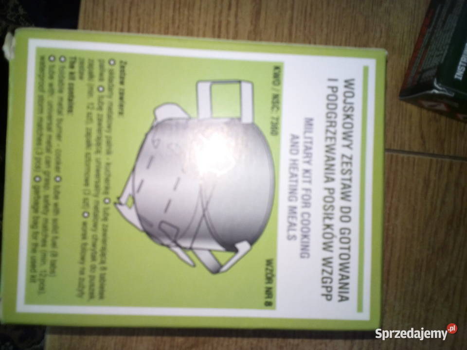 Zestaw do gotowania w terenie wojskowy świętokrzyskie sprzedam