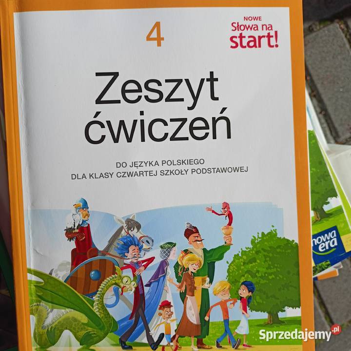 Nowe słowa na start 4 ćwiczenia wysyłka pomorskie Gdańsk sprzedam