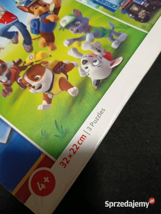 puzzle psi patrol trzy ukladanki Puzzle Poznań