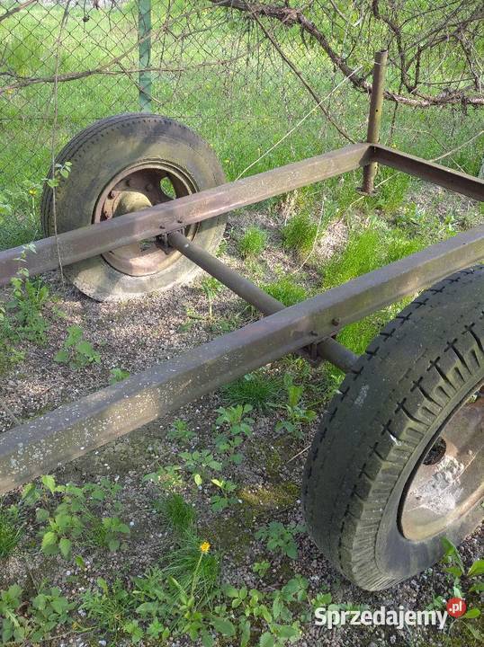 Przyczepa dwuosiowa rama do zabudowy Radzyń Podlaski