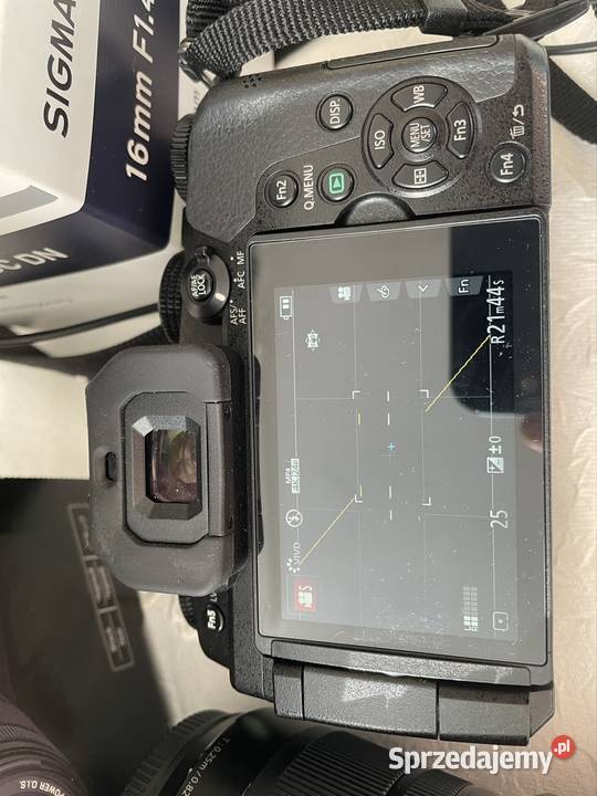 Lumix G80M Sigma 16mm f14 Rode videomic pro Głogów