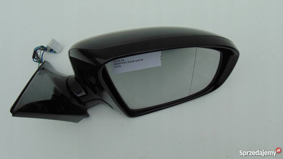 LUSTERKO PRAWE UK INFINITI FX50 QX70 FX37 FX35 Nowy Tomyśl