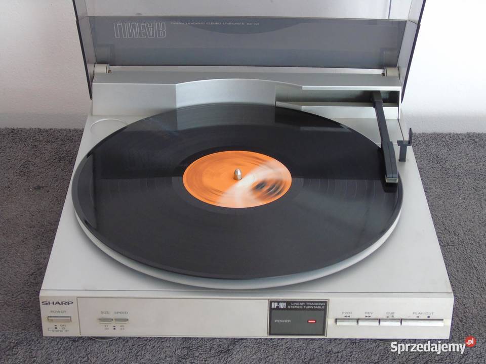 Gramofon tangencialny Sharp RP101 igła sprawny Jasło sprzedam