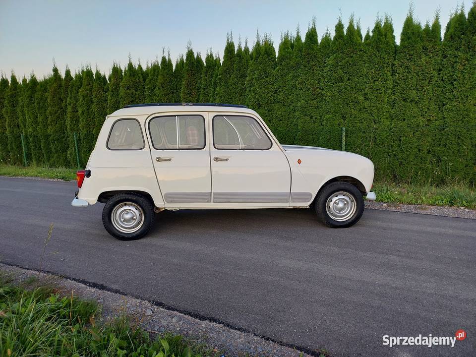 Renault 4 1986r ZABYTEK Oryginalne CzęściBEZ Przemyśl