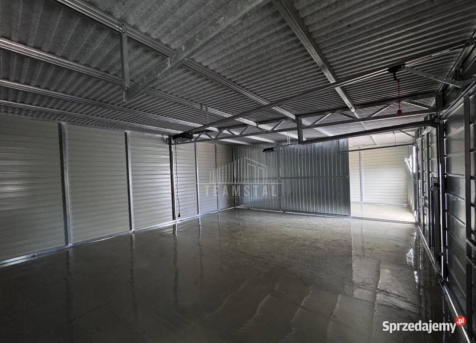 Garaż blaszany 10x3m 2x brama drzwi 2x okno Sopot sprzedam