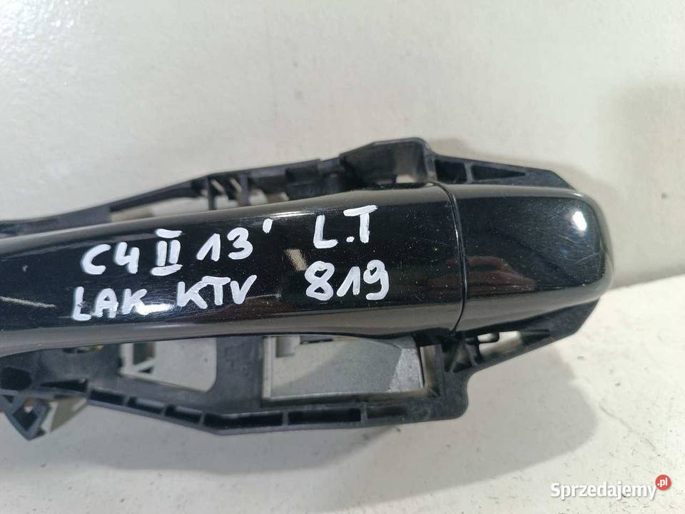 KLAMKA DRZWI LEWY TYŁ KTV CITROEN C4 B7 II wielkopolskie sprzedam