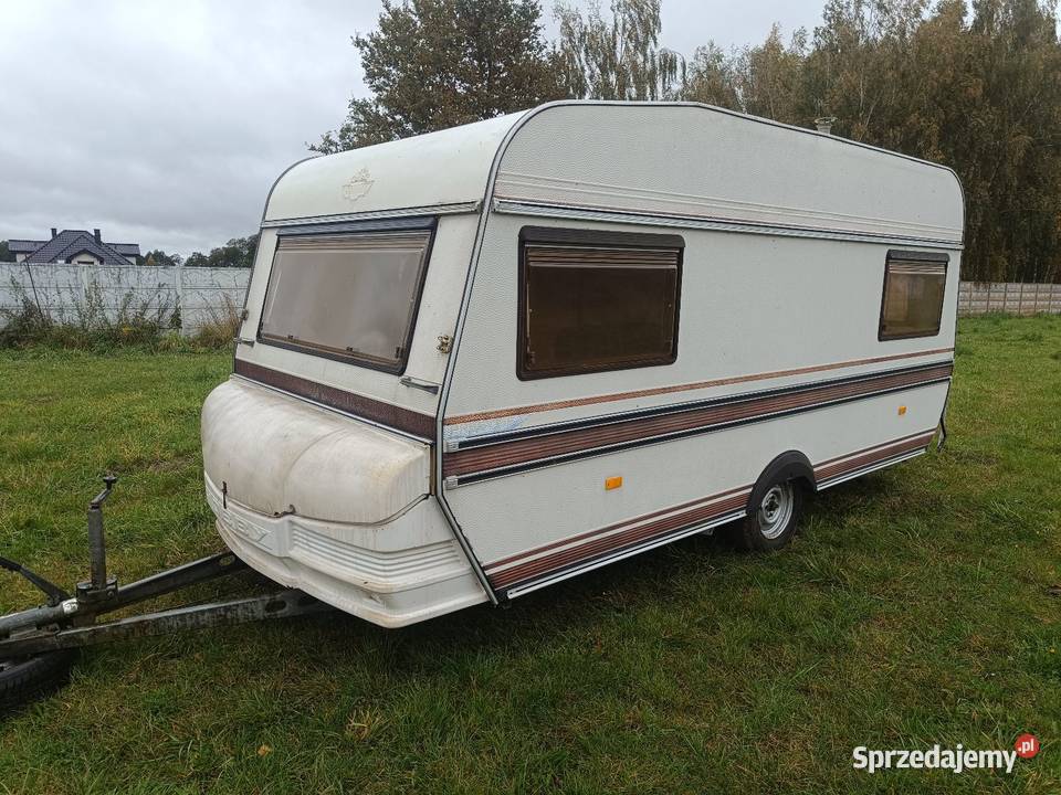 Przyczepa kempingowa Hobby na działkę Pabianice