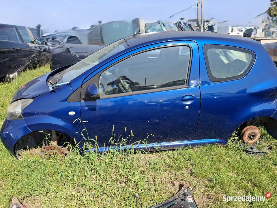 Samochód Toyota Aygo 14D 07r CZĘŚCI Wisznice