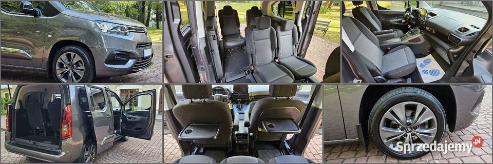 Toyota Proace 15 City Verso D4D 130 SS Long 7 Rok produkcji 2022 Staszów