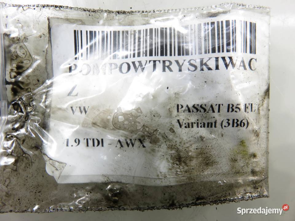 POMPOWTRYSKIWACZ VW PASSAT B5 19 TDI 038130073BQ osobowe małopolskie sprzedam