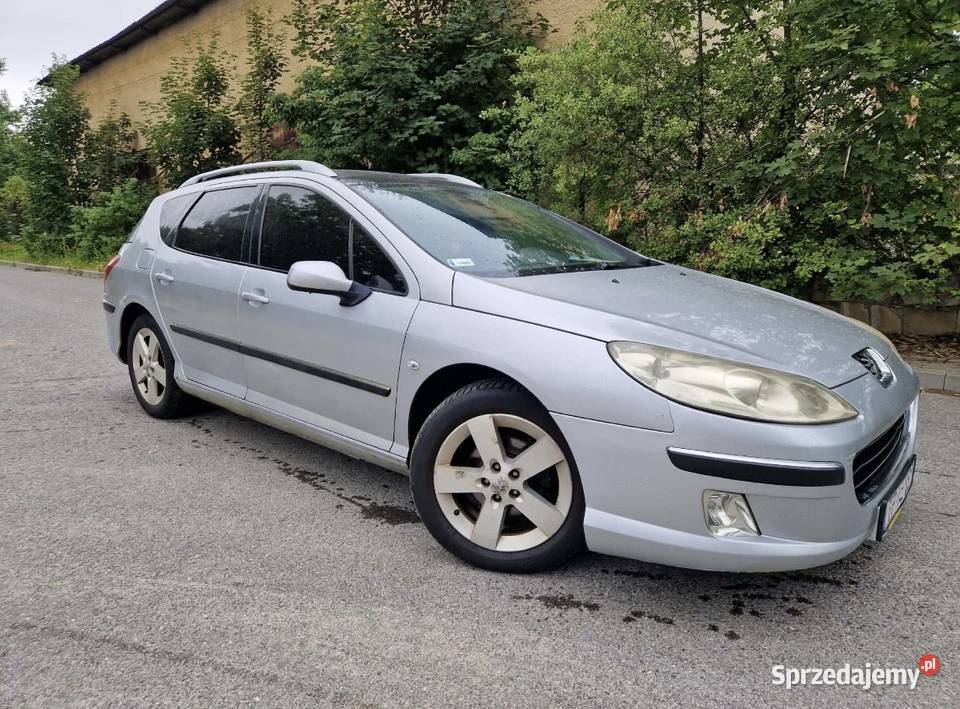 Peugeot 407 20HDI 136 2007 320499km Pińczów