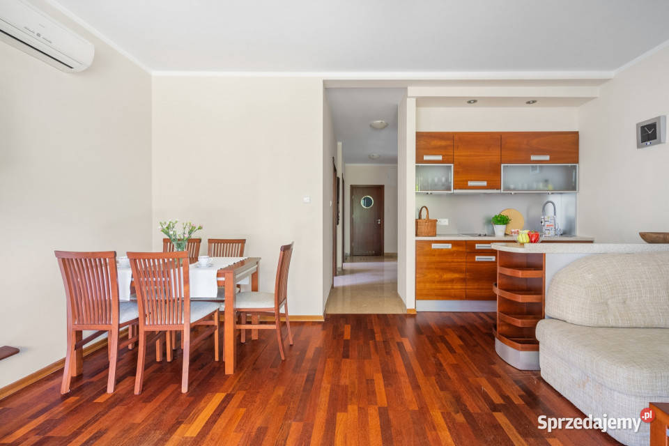 Apartament z dużym tarasem Zalewem Zegrzyńskim taras Sprzedaż Rynia