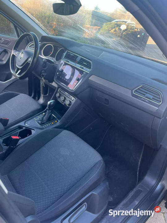 Volkswagen Tiguan Allspace szary wielkopolskie Sadlno