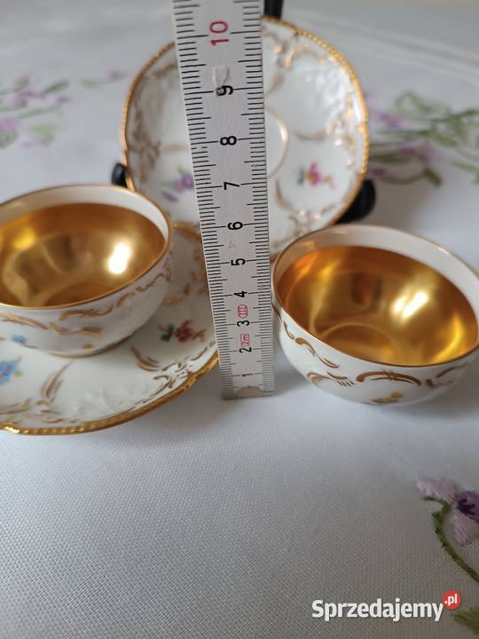 Kolekcjonerskie filiżanki Rosenthal Sanssouci Gorlice