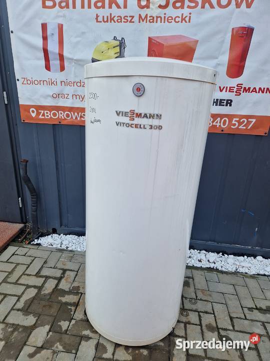 Bojler Nierdzewny 200l stojący dwupłaszczowy Zborowskie