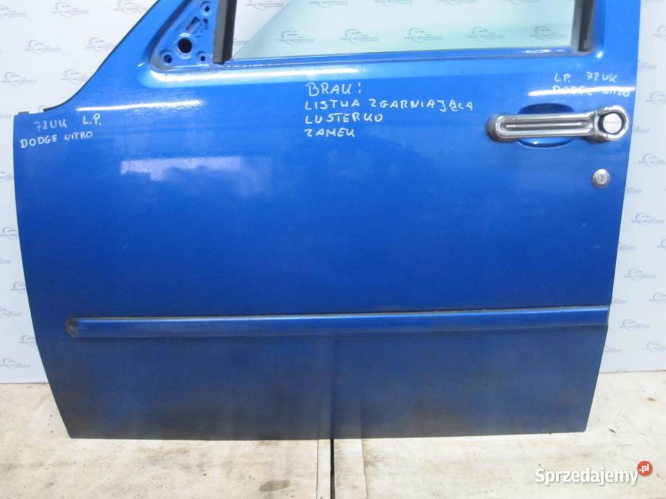 DODGE NITRO 08r drzwi lewe przód Motoryzacja sprzedam