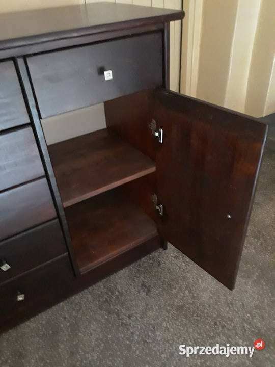 Duża sosnowa komoda Warszawa