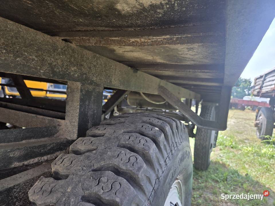 Przyczepa rolnicza Autosan D44 35t do zboża nieuszkodzony Złoczew