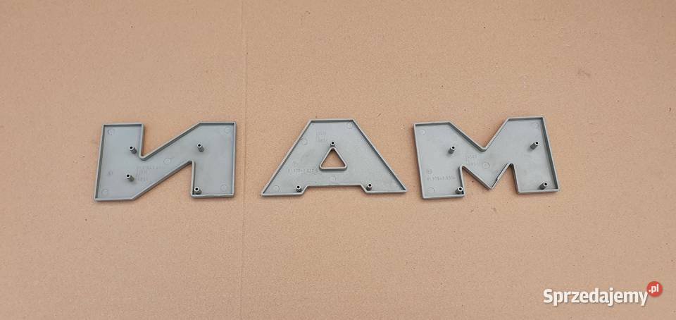 LOGO LITERKA EMBLEMAT MAN ciężarowe Bieleń sprzedam