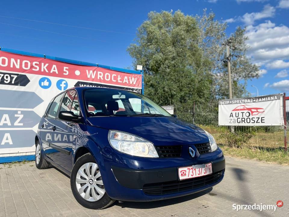 Renault Scenic 14 BenzynaKlimaSuper StanZamiana Wrocław