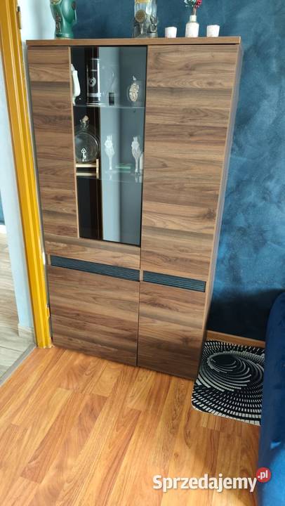 Witryna brązowa podświetlana śląskie Jastrzębie-Zdrój