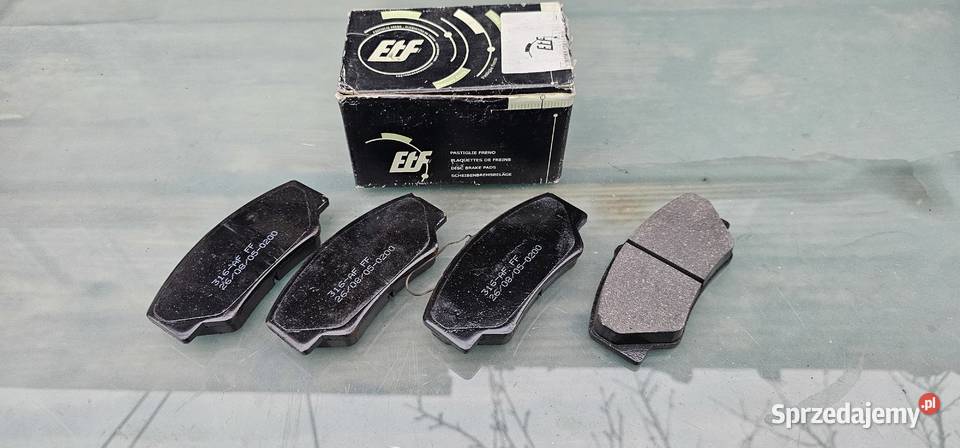 Klocki hamulcowe przód ford transit 1985 1991 wielkopolskie Zbąszyń