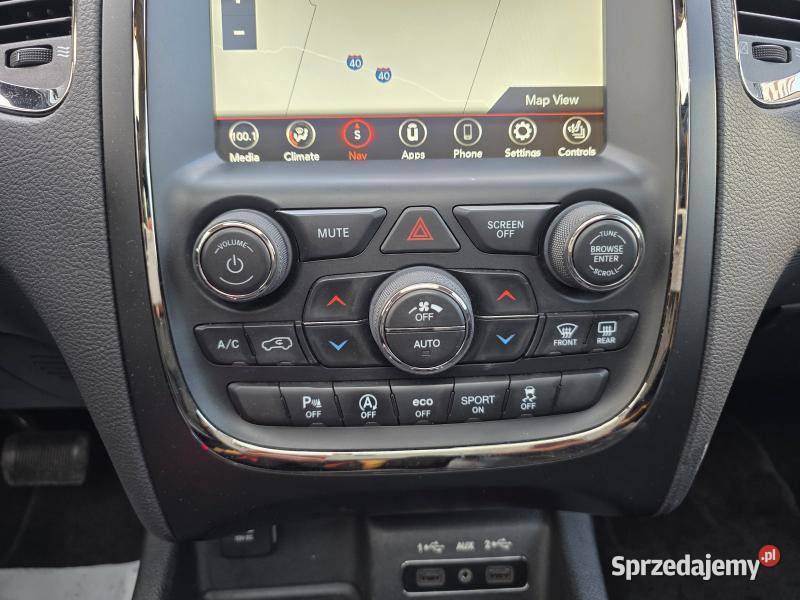 GT V6 36l benzyna 300 AWD4X4 Dokumentacja nieuszkodzony Durango Warszawa