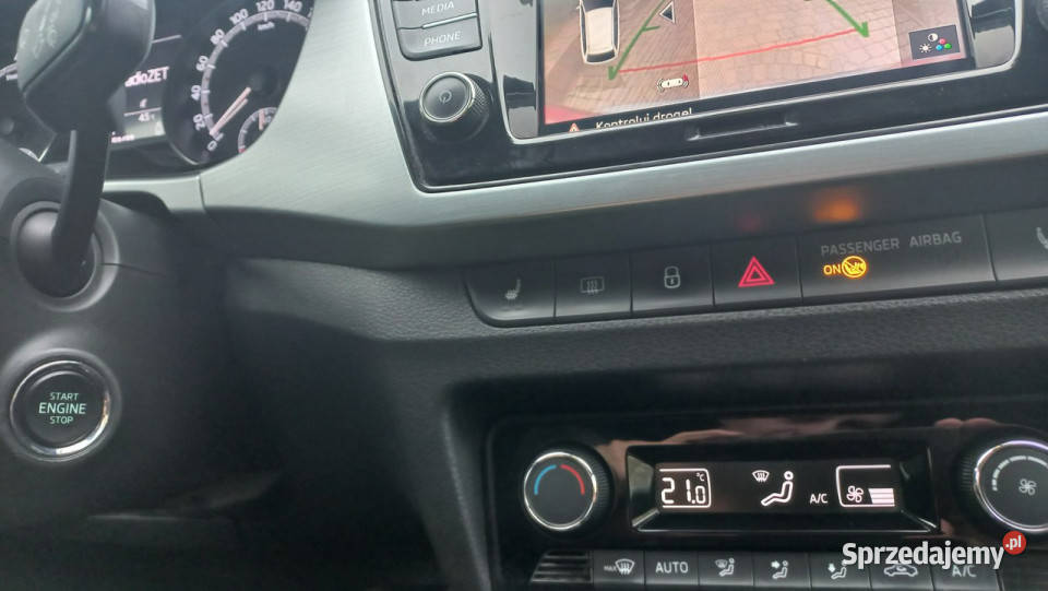 koda Fabia Kamera cofania Climatronik Kierwielof ASR (kontrola trakcji) Gdańsk