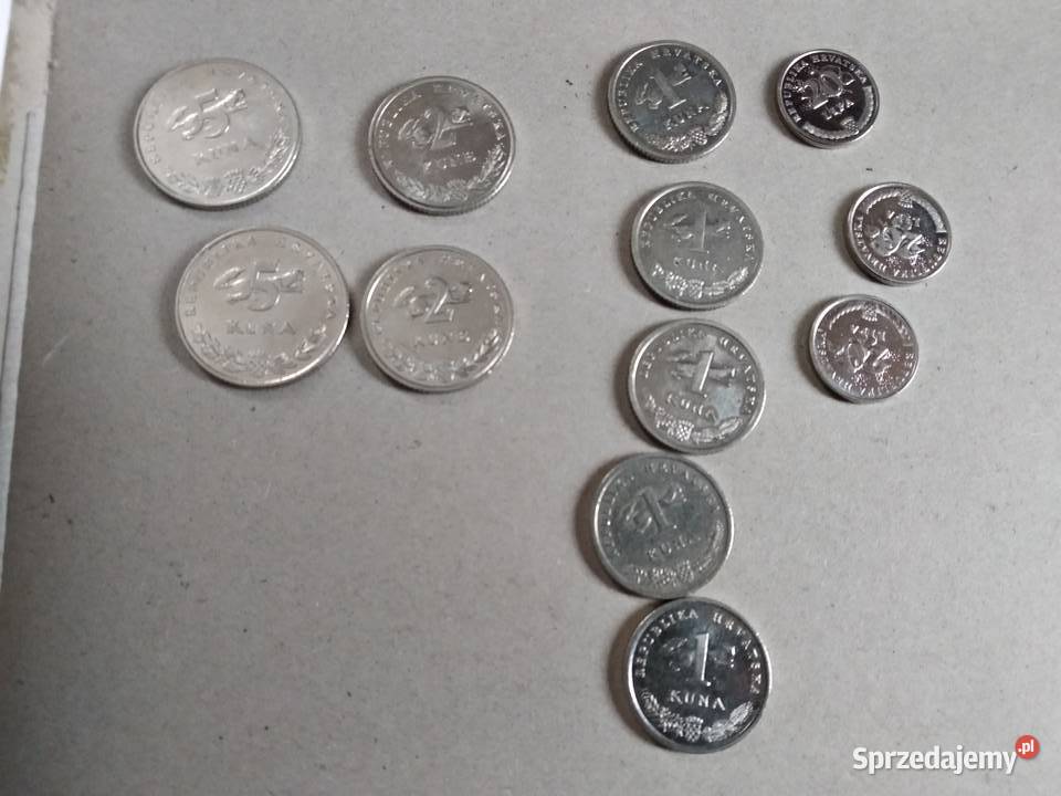 monety kuny republika hrvatska