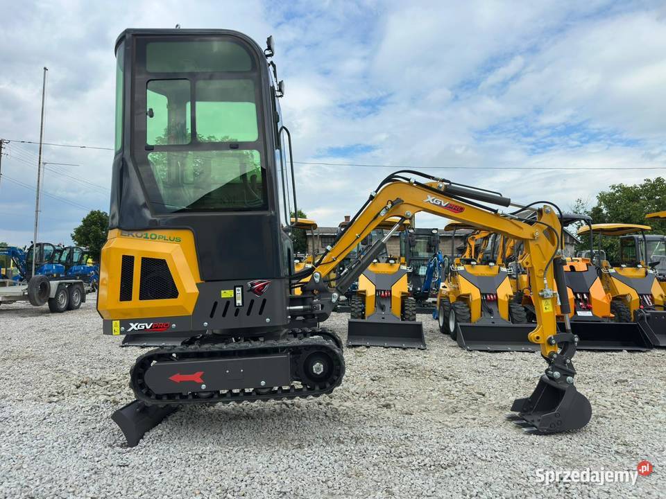 Nowa Minikoparka XGV EKO10 PLUS z 2026r Waga