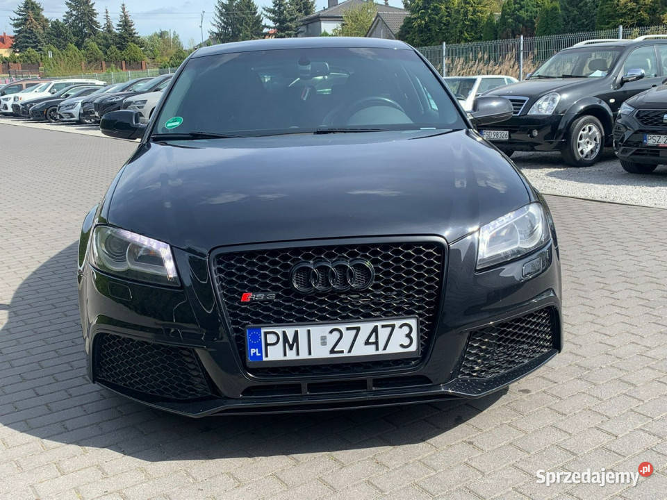 Audi RS3 STronic Bose Skóra Zarejestrowany 8PA centralny zamek wielkopolskie Baranowo