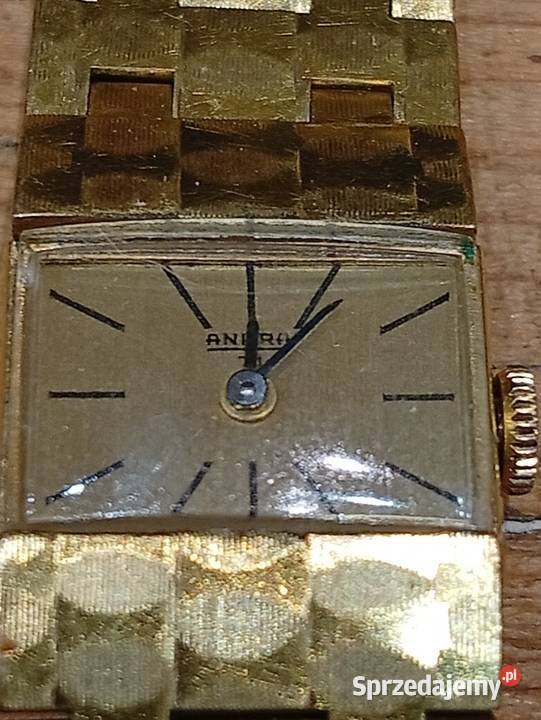 Zegarki damskie vintage pozlacane Damskie Nysa
