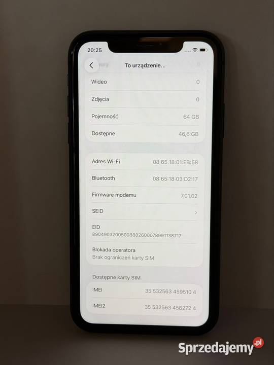 iPhone 11 64GB 100 Kondycja Kalisz