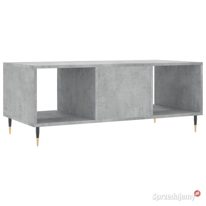 Stolik kawowy szarość betonu 102x50x40 WM829280 Dom i Ogród Warszawa