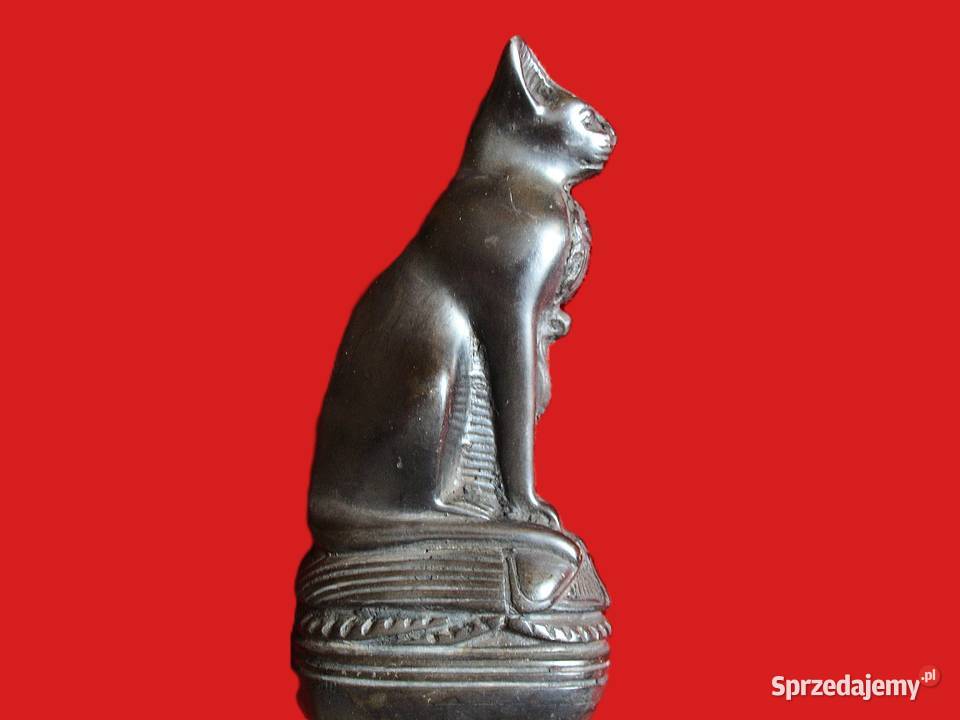 Kot z kobrą bogini Bastet z Egiptu 15 Siedlce