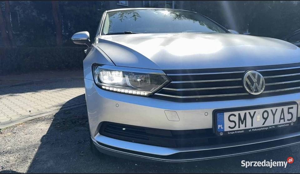 Sprzedam Volkswagen Passat 14 B8 2016 Benzyna elektryczne lusterka Myszków sprzedam