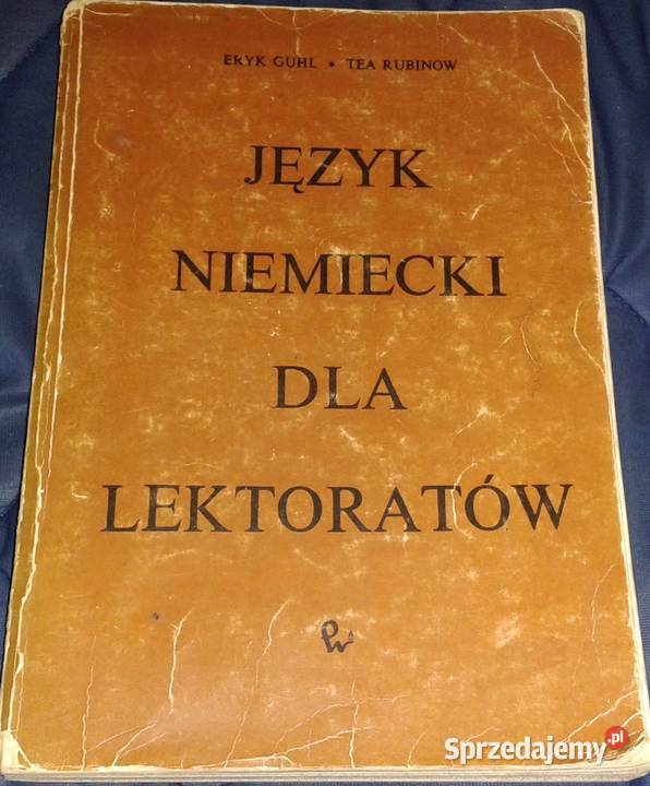 Język niemiecki lektoratów E Guhl T Rubinow Chełm