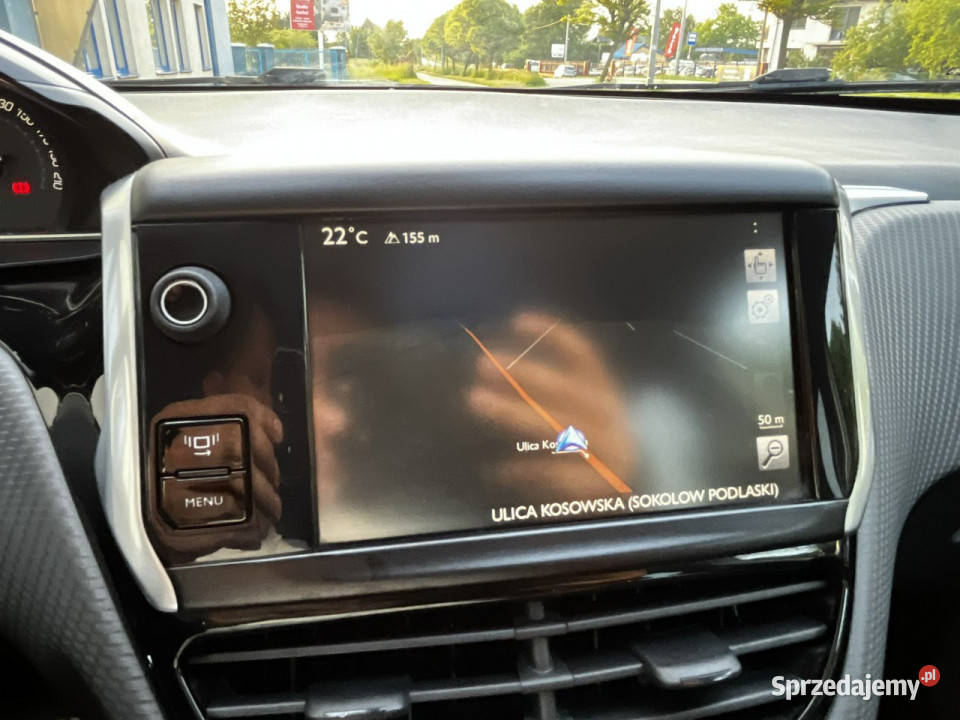 Peugeot 2008 Peugeot 2008 16HDi 2014r LED światła do jazdy dziennej 2008 Sokołów Podlaski