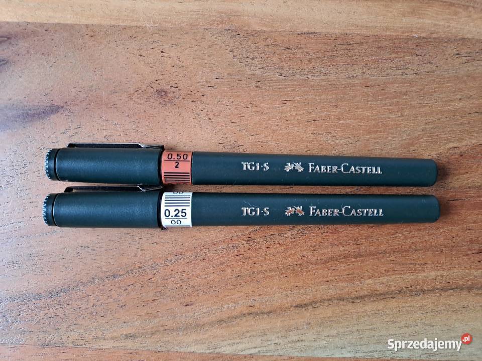 2x Rapidograf Faber Castell 025 mm 05mm Warszawa