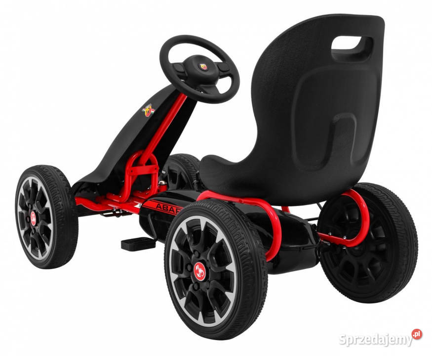 BAWIBUS pojazd GOKART NA PEDAŁY pompowane koła Rowerki i pojazdy Myszków