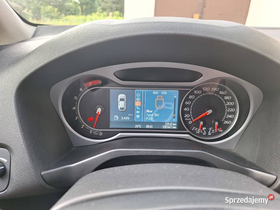 Ford Mondeo 20 BenzynaLPG 2009 Salon ogranicznik prędkości