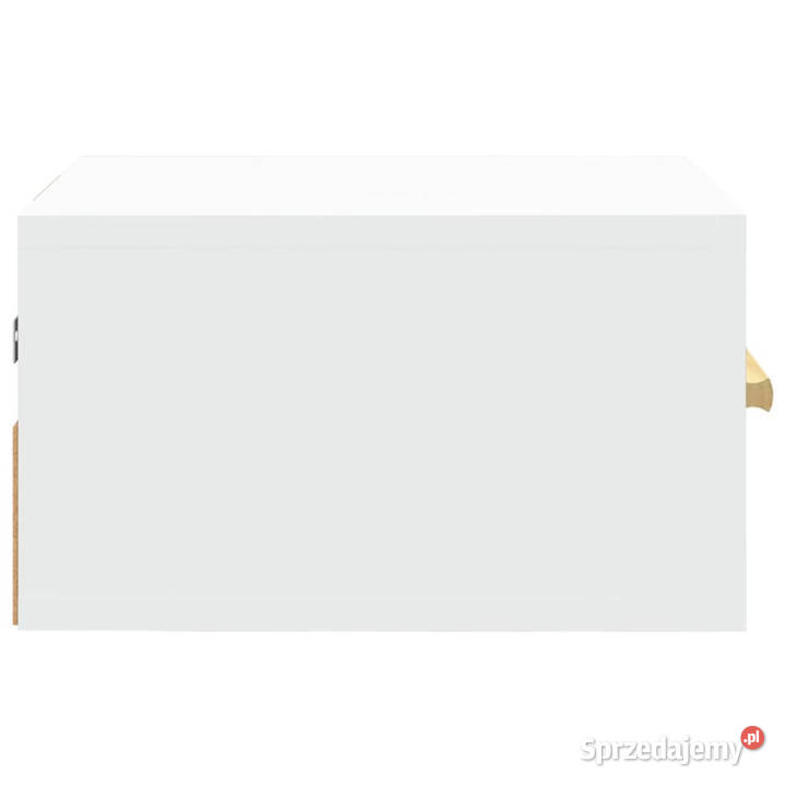 Wisząca szafka nocna biała 35x35x20 WM812834 Warszawa